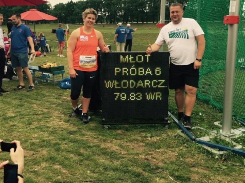 Rekordowe 79.83 Włodarczyk nad Odrą